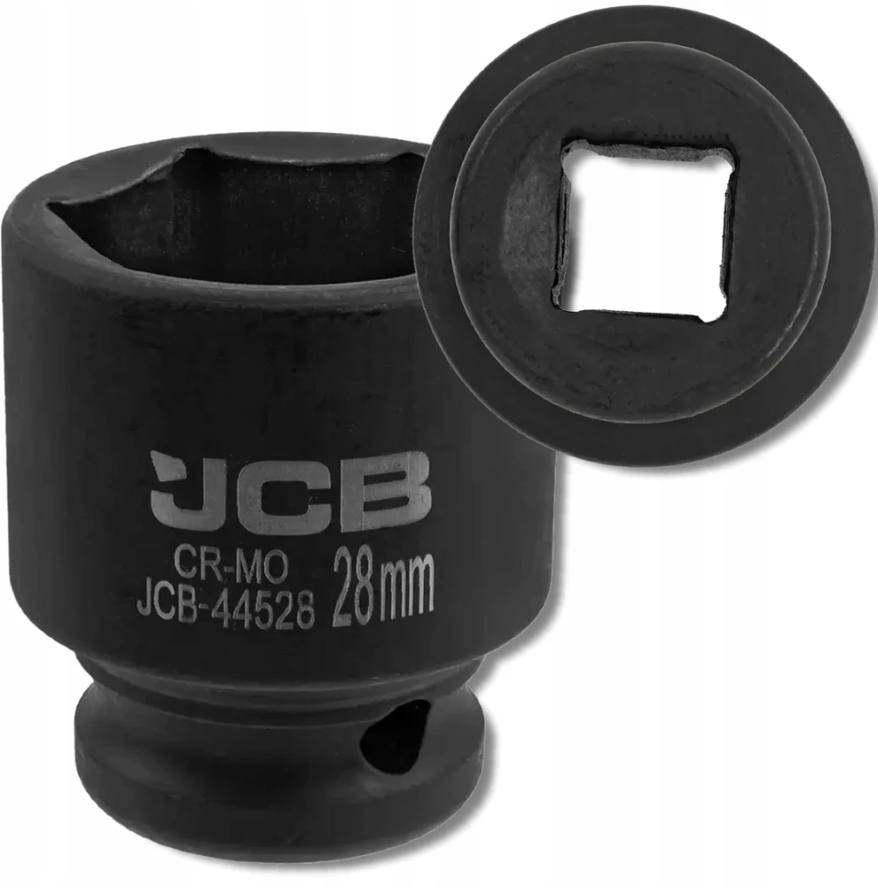 JCB Smūginė galvutė 1/2'' 28mm (6-kampė)