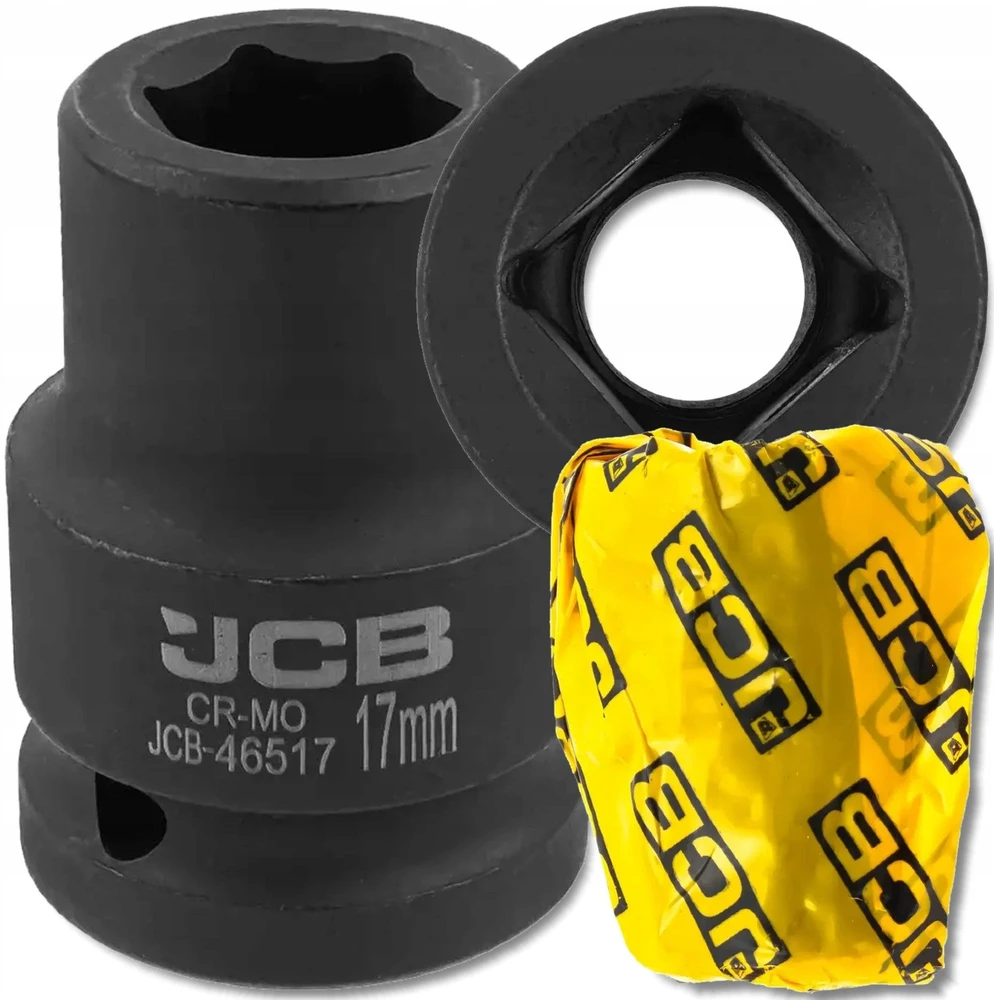 JCB Smūginė galvutė 3/4'' 17mm (šešiabriaunė)
