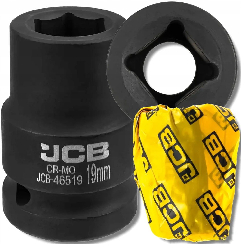 JCB Smūginė galvutė 3/4'' 19 mm (šešiabriaunė)