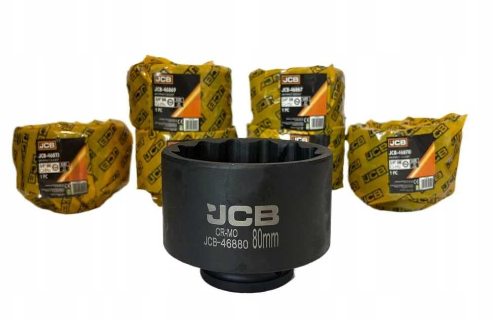 JCB Nasadka smūginis 3/4'' 80mm (12-kątna)