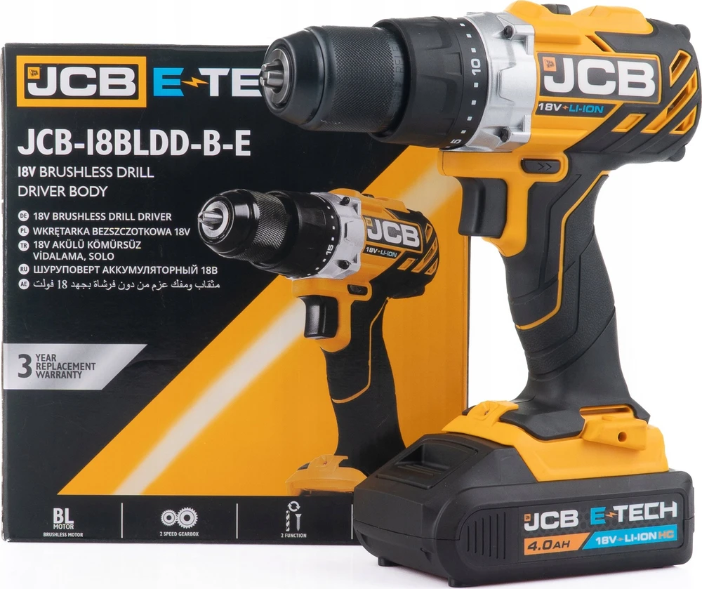 JCB Suktuvas akumuliatorinė 18V 65Nm (be akumuliatoriaus ir kroviklio)