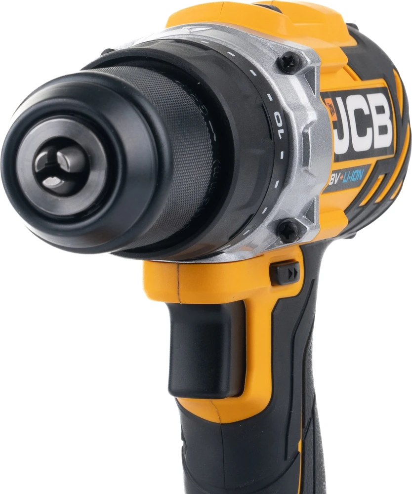 JCB akumuliatorinis suktuvas: griebtuvas ir korpuso detalės