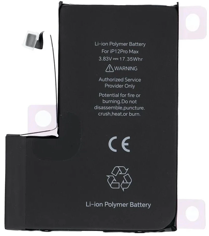 JCID diagnozuojama (naudota) baterija, skirta „iPhone 12 Pro Max“, 4530 mAh (didelės talpos)