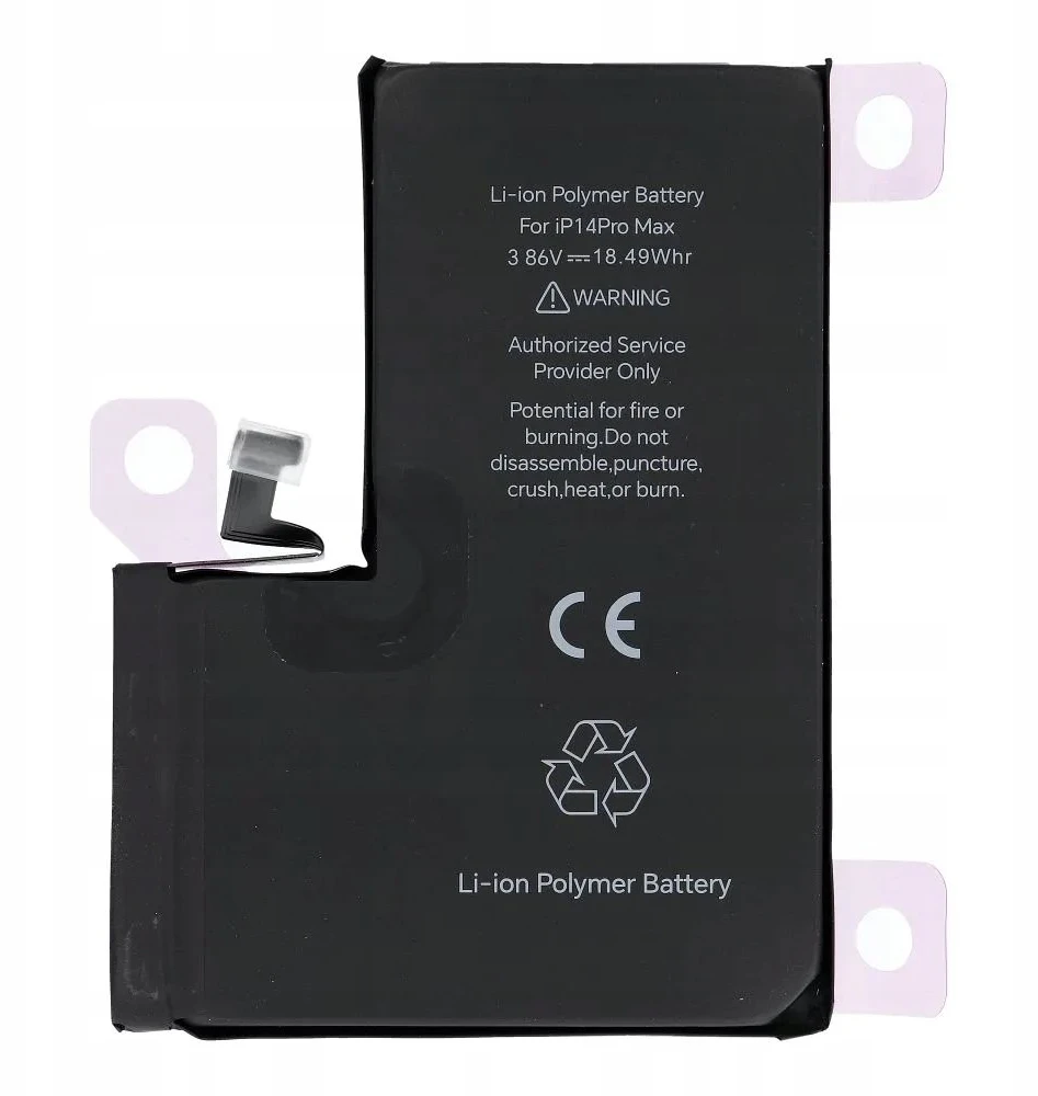 JCID diagnozuojama (naudota) baterija, skirta „iPhone 14 Pro Max“, 4790 mAh (didelės talpos)