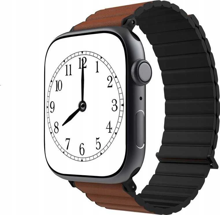 „Jcpal FlexDuo“ dirželis, skirtas „Apple Watch“ 38/40/41 mm, juodas/rudas