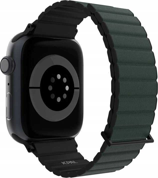 Jcpal „FlexDuo“ dirželis, skirtas „Apple Watch“ 38/40/41 mm, juodas/žalias