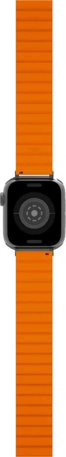 Jcpal Dirželis JCPal FlexForm do Apple Watch Band Juodas/Oranžinis (38/40/41mm)