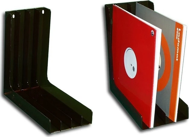 Jcpal vinilo plokštelių stovas juodas