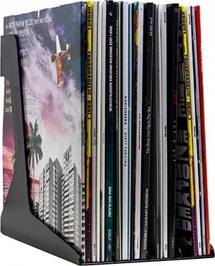 Jcpal vinilo plokštelių stovas juodas