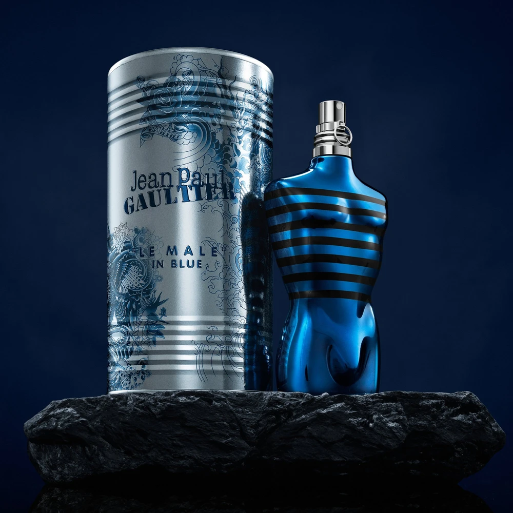 Jean Paul Gaultier Le Male in Mėlyna EDP parfumuotas vanduo vyrams, 75 ml