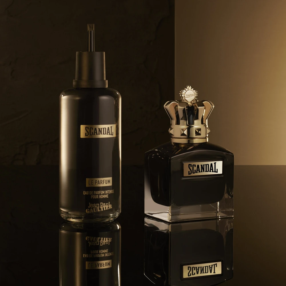 Jean Paul Gaultier Scandal Pour Homme Le Parfum EDP Intense Refill intensyvaus parfumuoto vandens vyrams papildymas, 200 ml