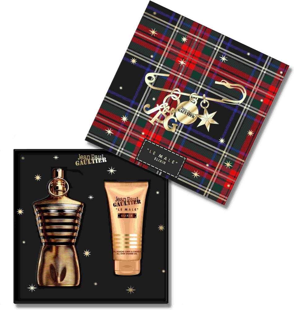 Jean Paul Gaultier J P Gaultier Le Male Eliksyras EDP Purškiklis, 125 ml S-G, 75 ml Sets