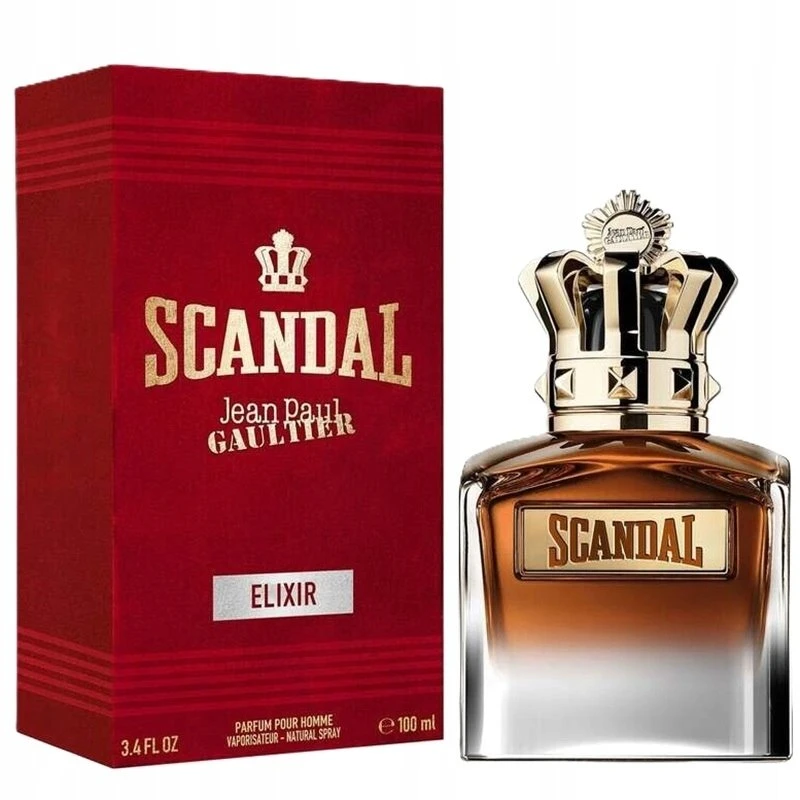 Jean Paul Gaultier Scandal Eliksyras Parfum Pour Homme PP kvepalai vyrams, 100 ml