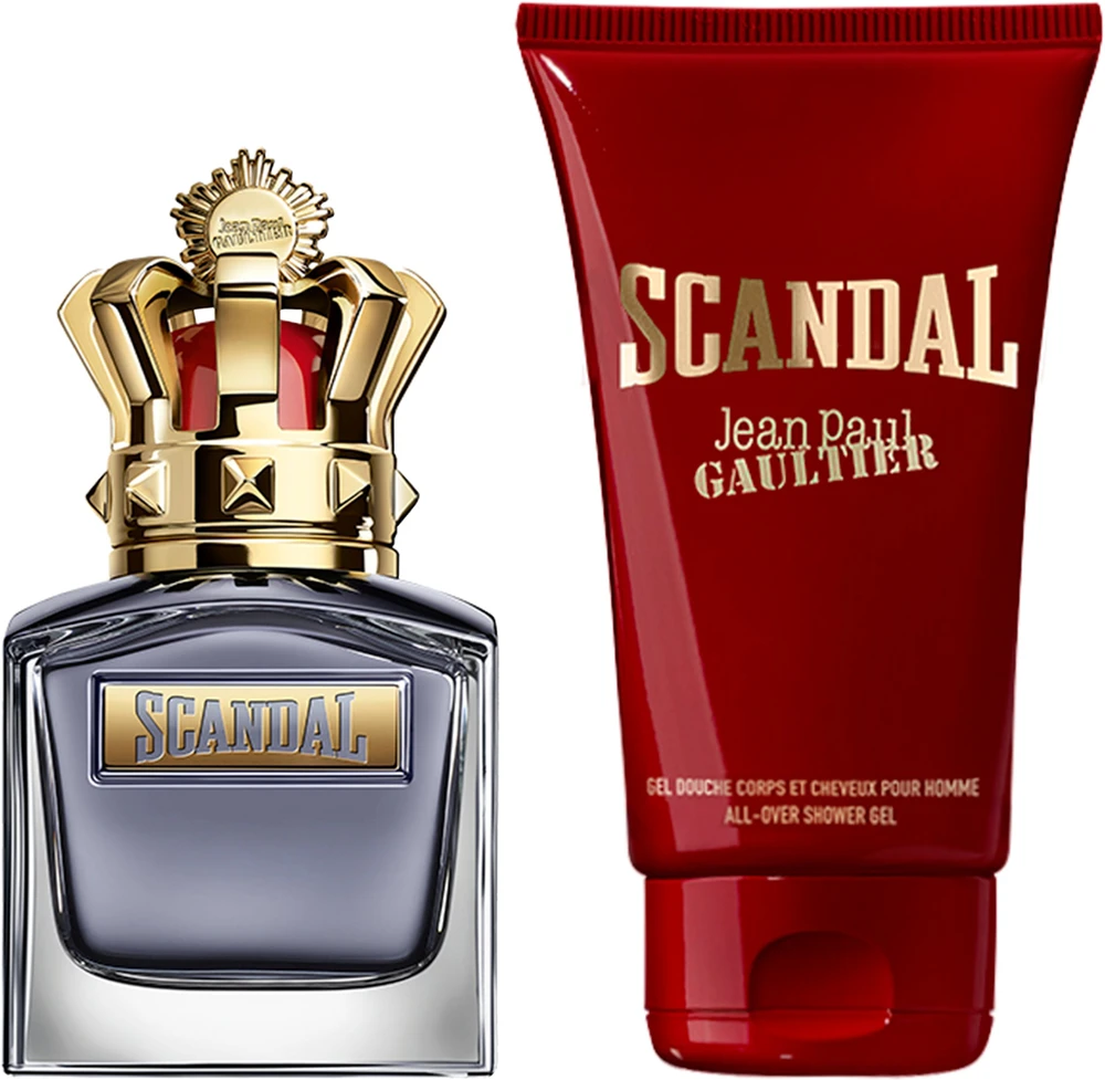 Jean Paul Gaultier Scandal Pour Homme komplektas woda toaletowa spray 50ml + żel pod prysznic 75ml