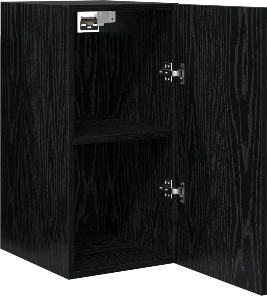 TV staliukas Sieninis televizoriaus stovas 30,5 x 30 x 60 cm Juodas ąžuolas