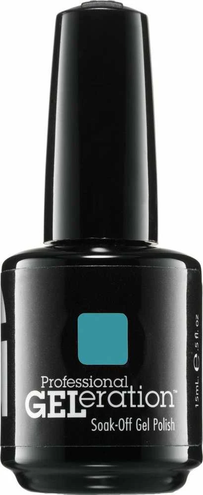 Jessica GELeration Colours Semi-Permanent Nagų lakas GEL-1100 Faux Fur Mėlyna, 15 ml