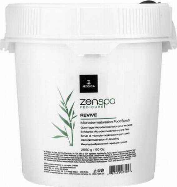 Jessica ZenSpa Revive Cleanse and Scrub pėdų šveitiklis, 2550 g