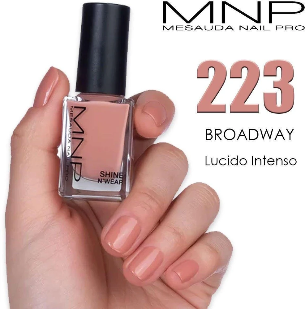 Mesauda Shine N' Wear Nagų lakas 223 Broadway, 10 ml