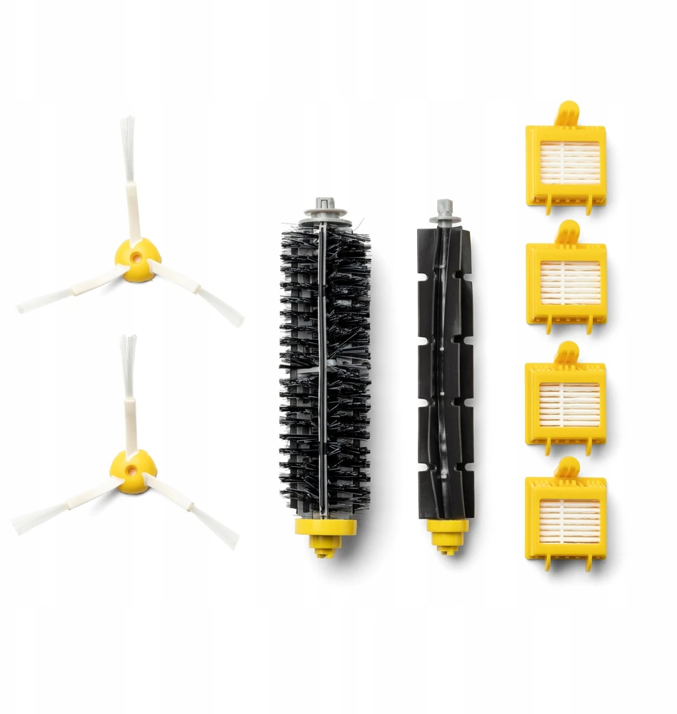JETtools priedų rinkinys, skirtas „Irobot Roomba 700“ serijai, 4 filtrai, 2 šepečiai, 2 voleliai /