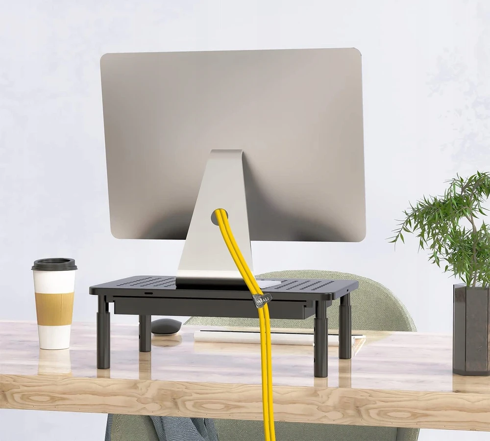 JETtools ND32_K672J K672J Staliukas nešiojamajam kompiuteriui, spausdintuvui, monitoriui su reguliavimu