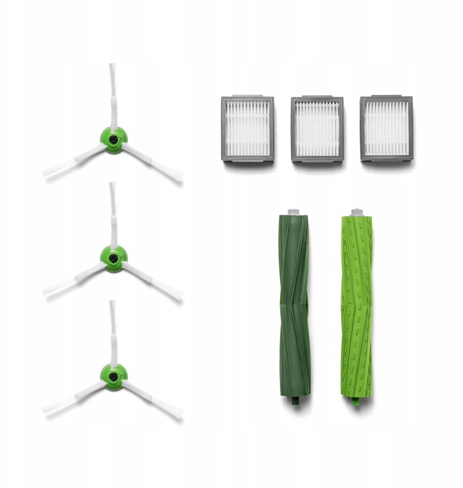 JETtools Priedų rinkinys skirtas iRobot Roomba E5 E6 I7 I6 I5 I4 I3 4x Filtras 5x Šepetys / An567as