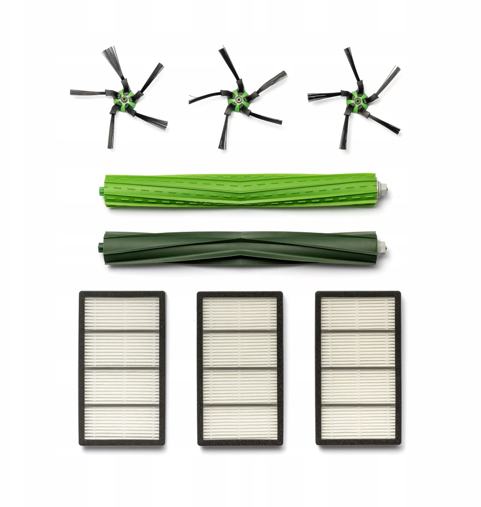 Jettools Priedų rinkinys, skirtas „Irobot Roomba S9 S9+ S9158 9550“ voleliams, šepečiams, filtrams / An997as