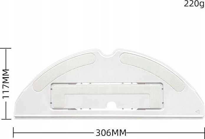 JETtools Mopo laikiklis Mopo padas Roborock S7 S7+ S7 PLUS / Baltas