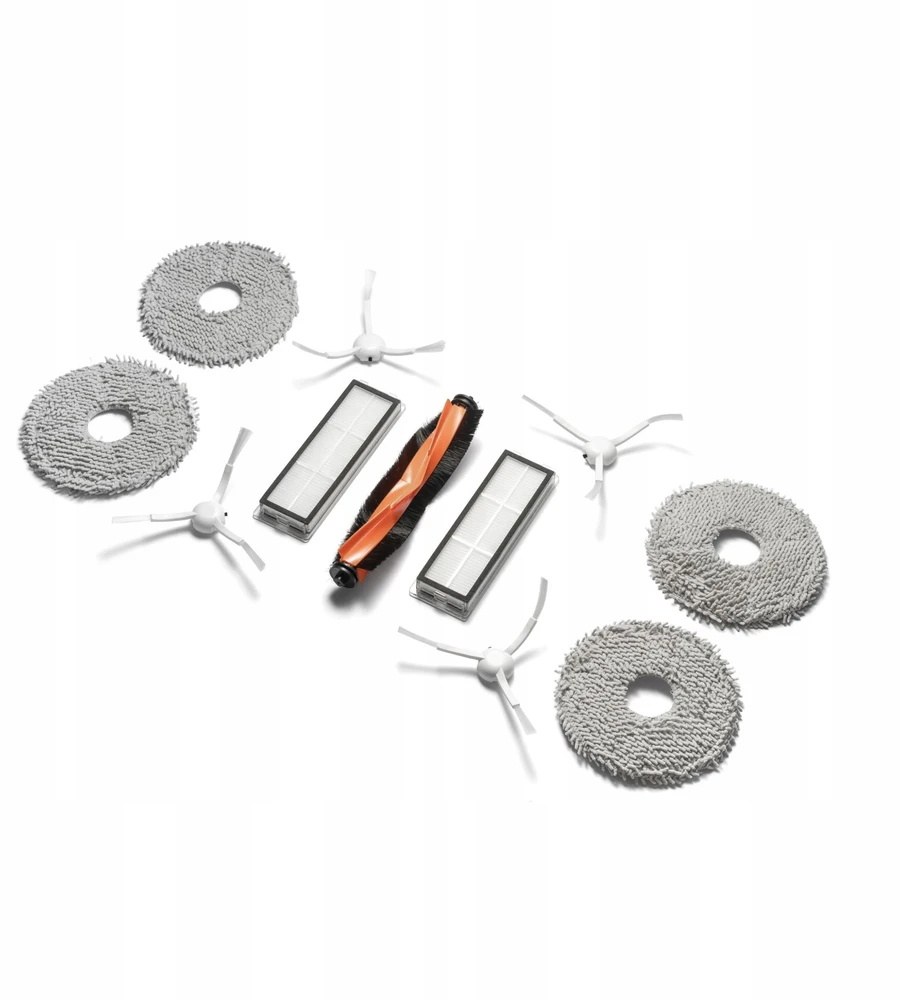 JETtools priedai Xiaomi S10+ X10+ X20+ 2 filtrai 3 lizdai 4 šluostės voleliai / AN323AS
