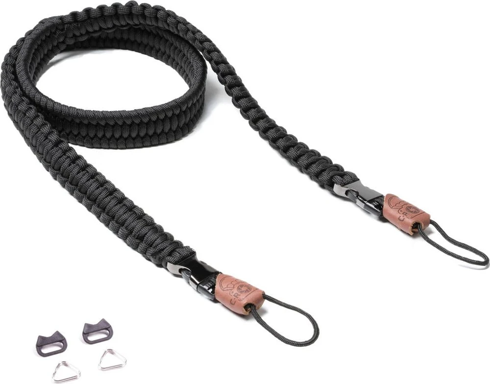 JetWorld C-ROPE Kameragurt Traveler aus Paracord 100cm Silent Juodas retail