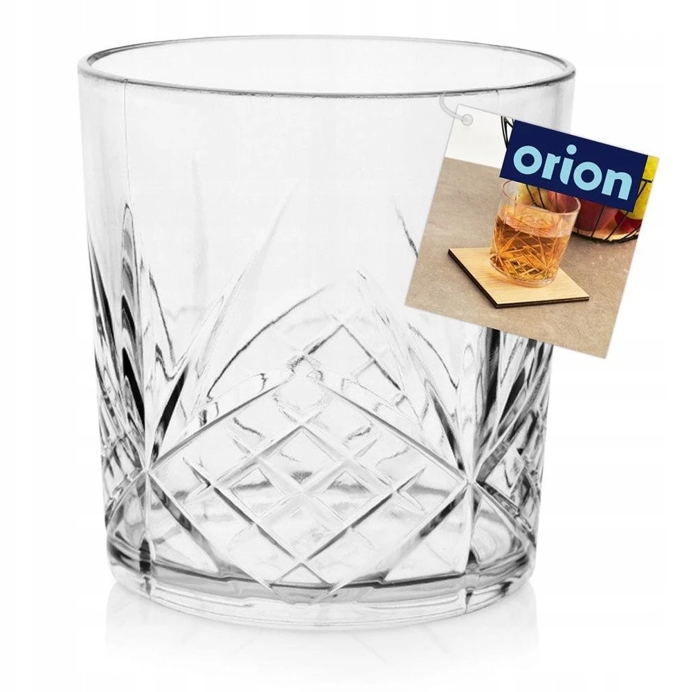 Jetworld Orion Plastikinė stiklinė 350 ml su dekoratyviniu reljefu