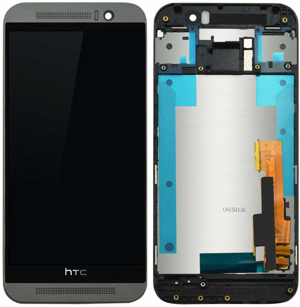 JetWorld CoreParts MSPP73238, Ekranas, HTC, One M9, Juodas, 140 mm, 240 mm
