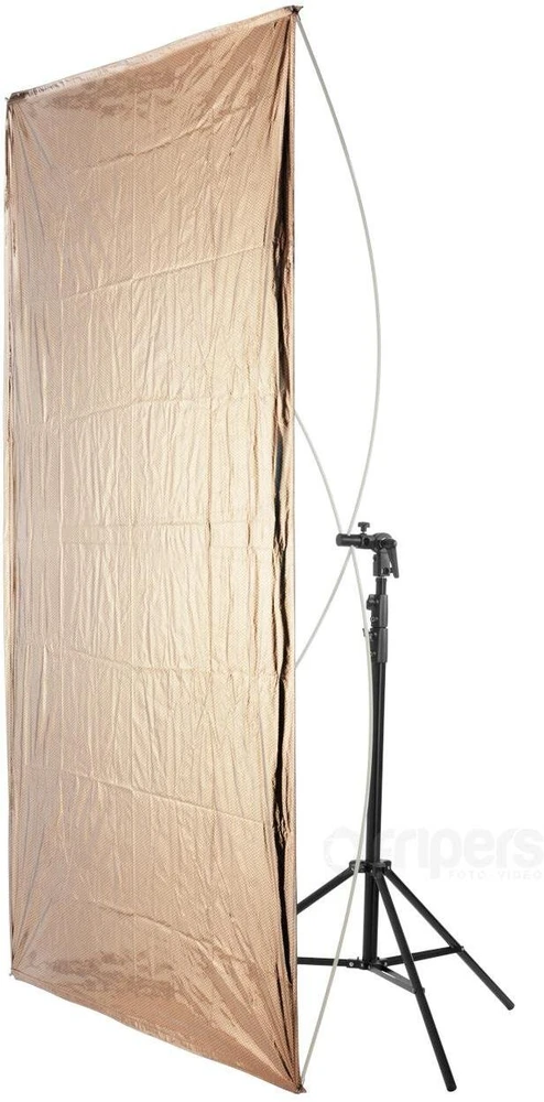 JetWorld Dvipusis skydas Falcon RR-5684M 142x213cm Auksinis-Sidabrinis / Baltas