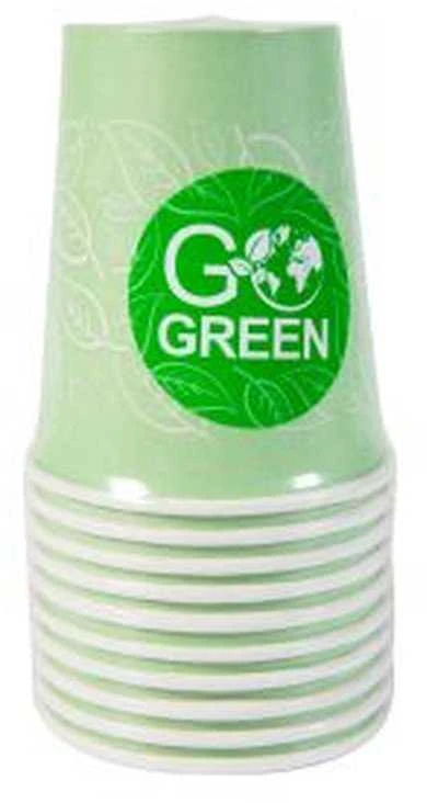 Gogreen Roger Go Žalias Paper Cups 250ml 10pcs