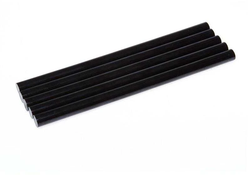 Klijų strypeliai BUHNEN 0119, juodi, 11,2×200 mm, 5 vnt.