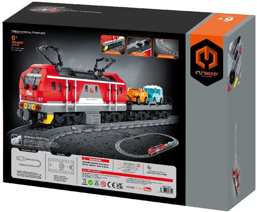 im master iM.Master RC Freight Train Building Blocks USB 617 pieces