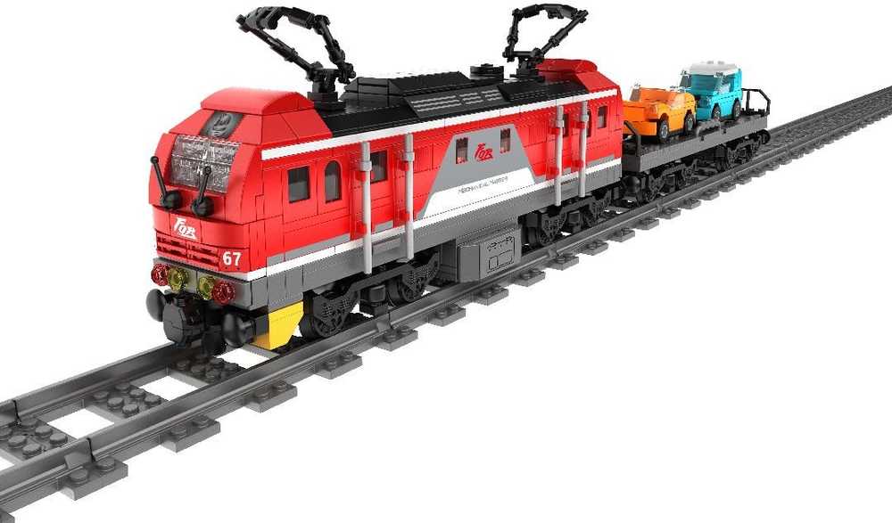 im master iM.Master RC Freight Train Building Blocks USB 617 pieces