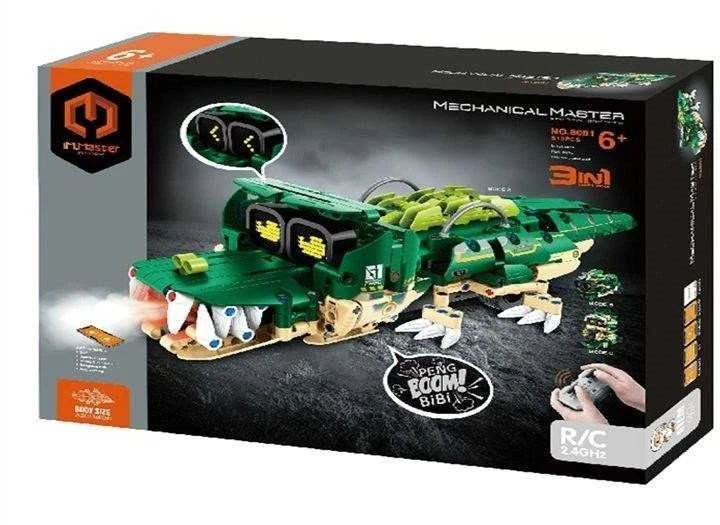 Jetworld IM.MASTER RC kl.robokrokodyl 3w1 513el 8061 44651