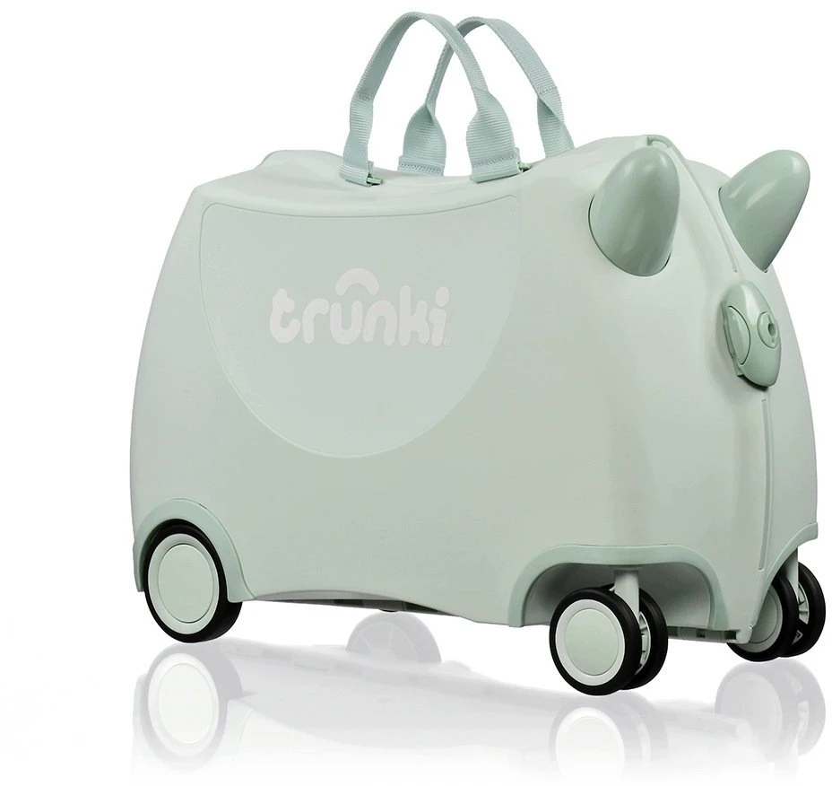 Kelioninis JetWorld Kelioninė lagaminė TRUNKI GLIDE 360 SOLID Žalia-vaikiška (TRU0137)