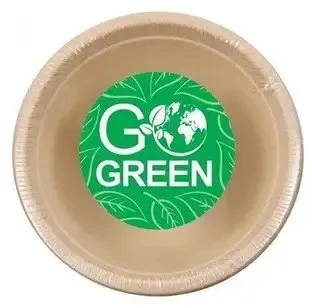 Jetworld Gogreen kompostuojami cukranendrių dubenėliai Go Žalias 360ml 10vnt/0,08kg