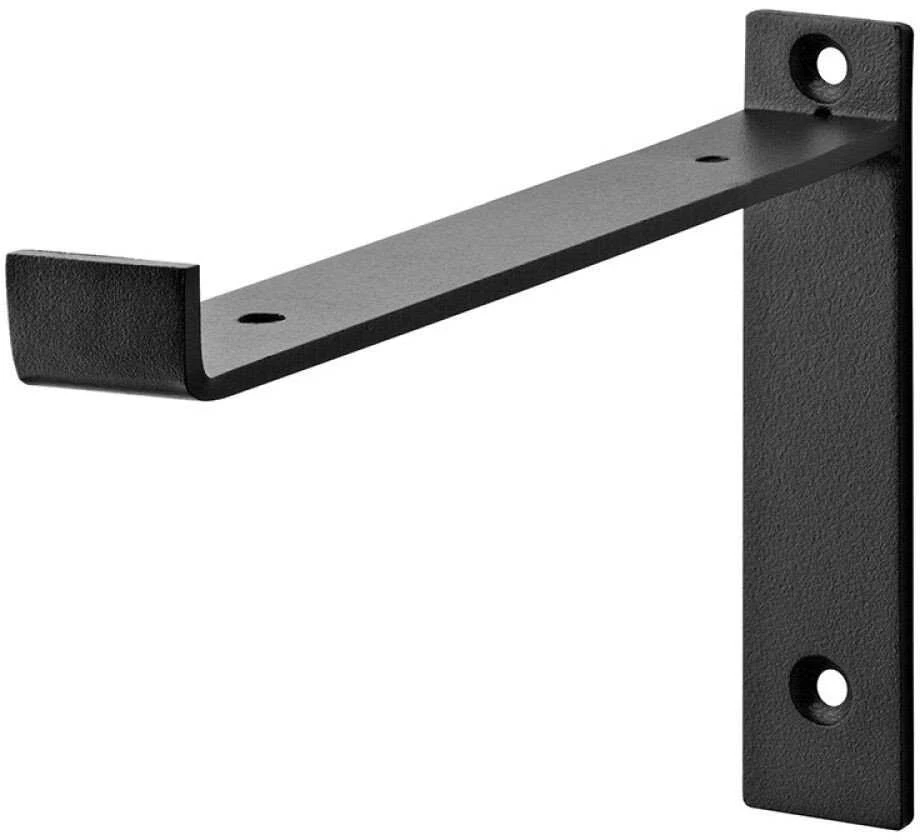 Lentynos laikiklis Dolle Lip, 260×130 mm, juoda