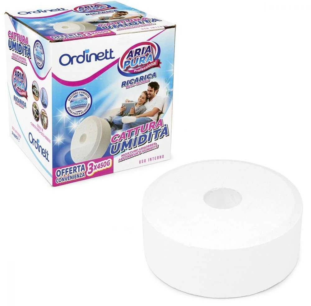 Sausintuvas ORDINETT Moisture absorbent refill tablets 450g x 3 pcs. neutral smell