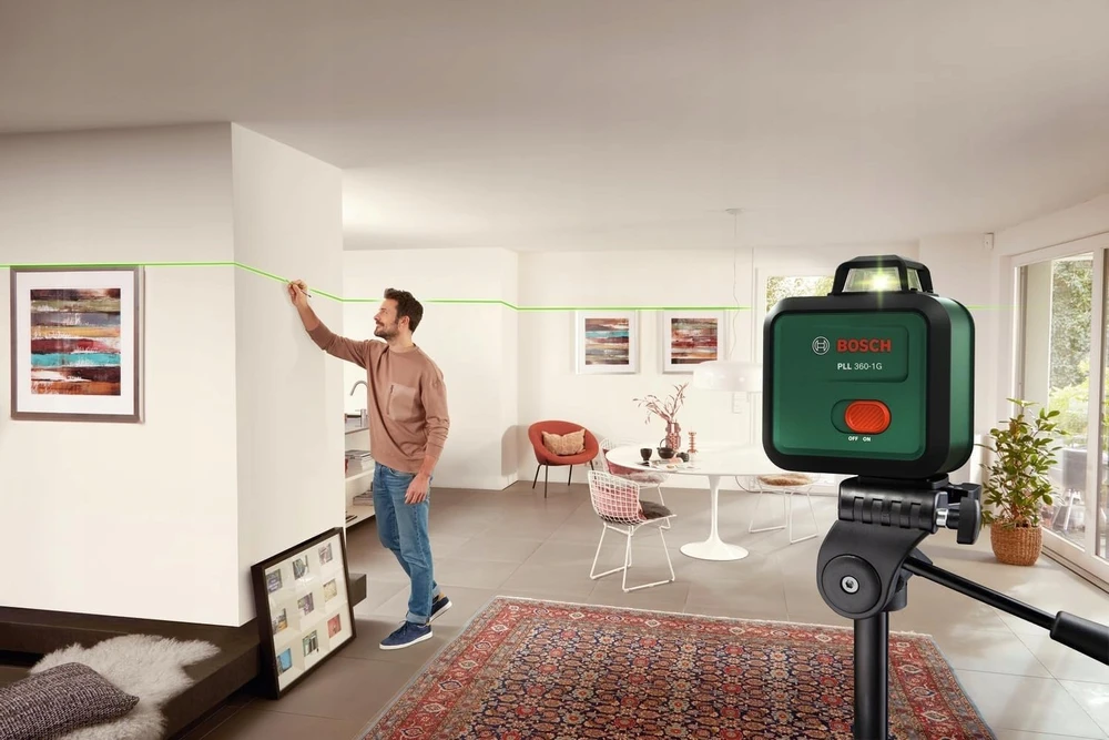 Bosch „JetWorld“ statybinio lazerio PLL 360-1G rinkinys