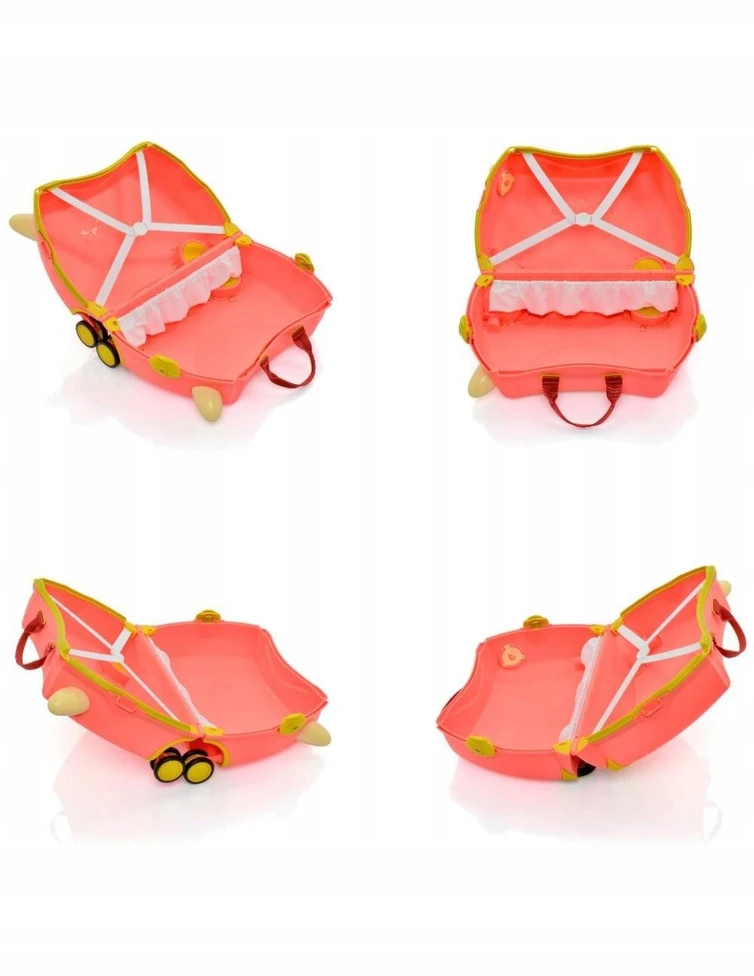 JetWorld Trunki Glide 360 Smok Dylan - vaikiškas kelioninis lagaminėlis (TRU0139)