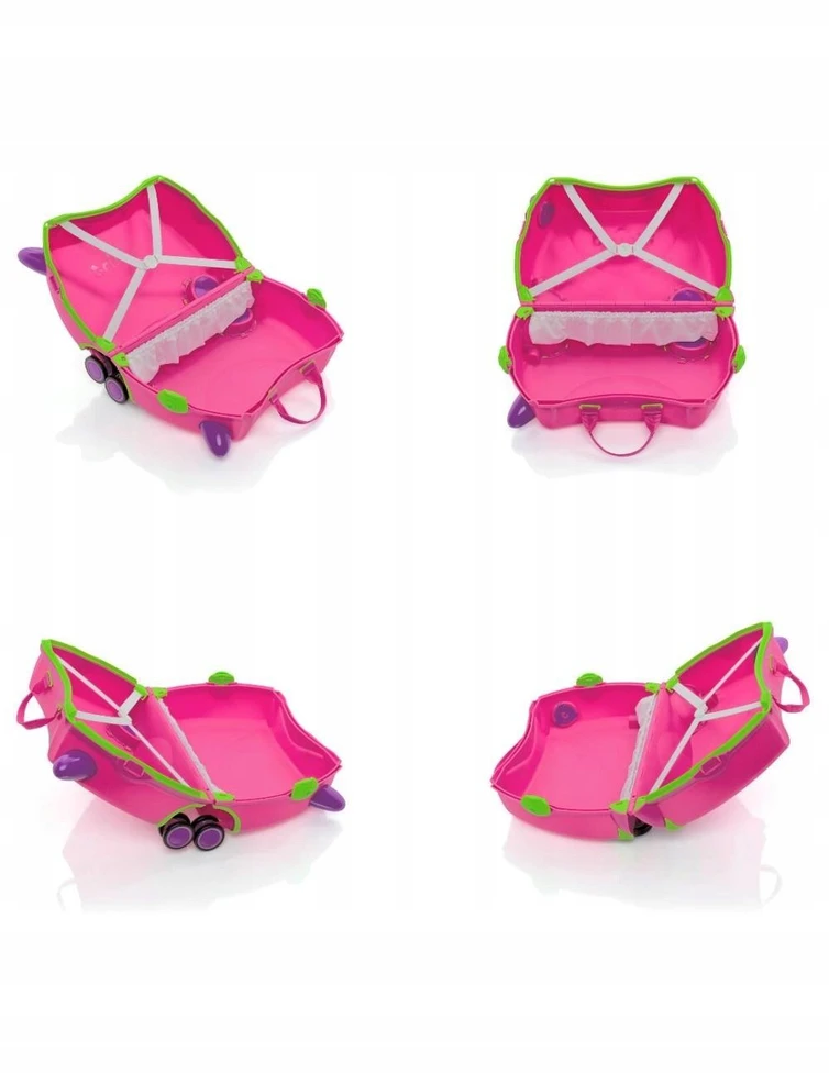 Kelioninis JetWorld Kelioninė vaikiška lagaminė Trunki Glide 360 Trixie (TRU0135)