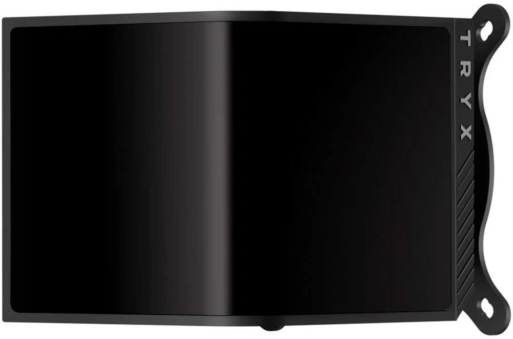 TRYX PANORAMA SE ARGB 240 All-in-One Liquid Cooler, 3D-AMOLED Ekranas – 240mm, juodos spalvos