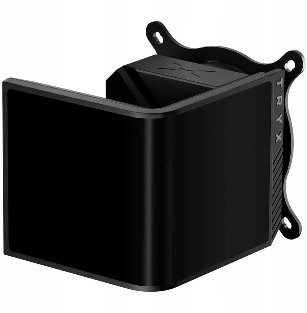 TRYX PANORAMA SE ARGB 240 All-in-One Liquid Cooler, 3D-AMOLED Ekranas – 240mm, juodos spalvos