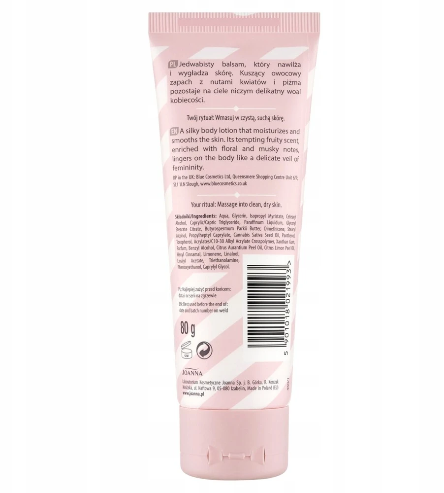Jil Sander Joanna Romantic Eliksyras kvapnus kūno balzamas 80 g