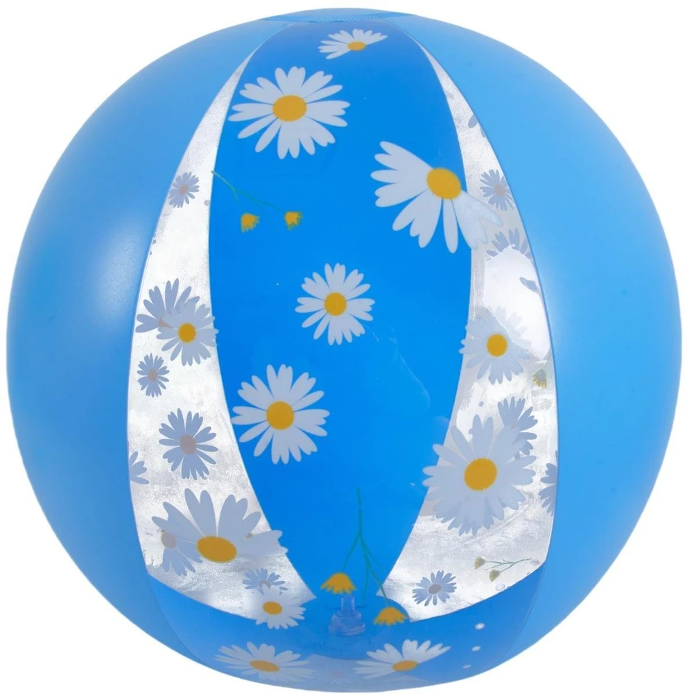 Jilong PRIPUČIAMAS PAPLŪDIMIO KAMUOLYS 50CM DAISY MĖLYNAS 53174 626459