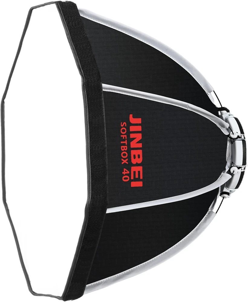 Jinbei Softbox Jinbei KM-40 su korinėmis plokštelėmis, Mini Mount