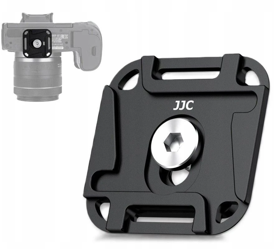 JJC greito sujungimo plokštė 2x Arca Swiss 1/4'' laikiklis + Peak Design V3 fotoaparatui / Qr-pdk2